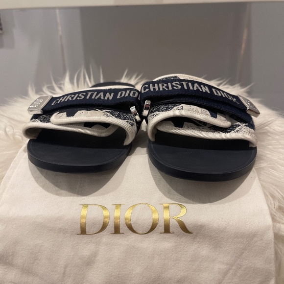 Dior Navy Evolution Slide - Picture 3 of 4